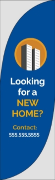 Picture of Real Estate-NewHome-06 - 7.5ft Feather Flag