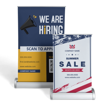 Picture of 12" x 8.5" Tabletop Retractable PFF