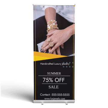 Picture of Retractable Banner SFP Product - Testing size based 78" x 33"