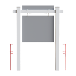 Picture of Double Vinyl Post