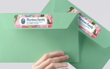 Picture of Return Address Labels