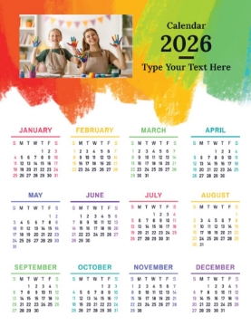 Picture of Magnetic Calendar 7 - Vertical