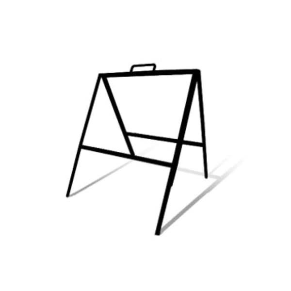 18in H x 24in W Slide-In Tent Frame (Black)