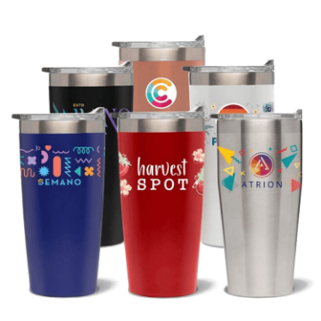 Picture of 18 oz. Stainless Steel Tumbler with Lid