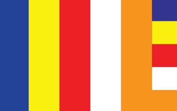 Picture of Buddhist flag - 5x8