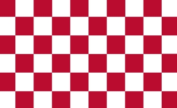 Picture of Red/White Checkered Flag