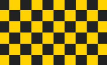 Picture of Yellow/Black Checkered Flag
