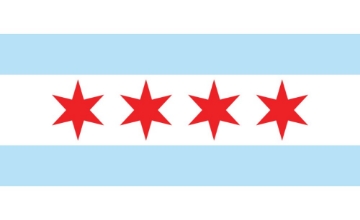Picture of Chicago, IL Flag