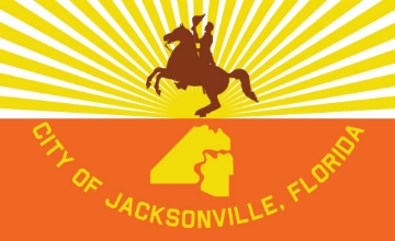 Picture of Jacksonville, FL Flag