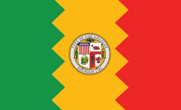 Picture of Los Angeles, CA Flag