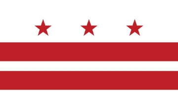 Picture of Washington, DC Flag