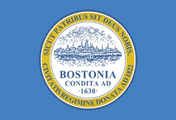 Picture of Boston, MA Flag- 2x3