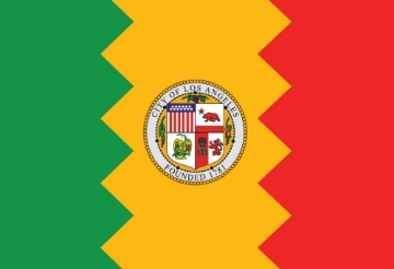 Picture of Los Angeles, CA Flag- 2x3