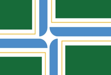 Picture of Portland, OR Flag- 2x3