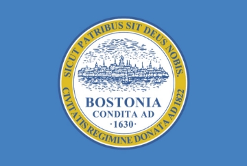 Picture of Boston, MA Flag- 4x6
