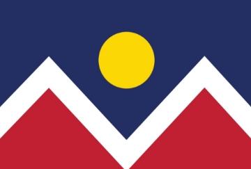 Picture of Denver, CO Flag- 4x6