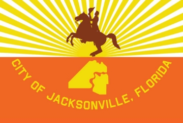 Picture of Jacksonville, FL Flag- 4x6
