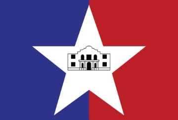 Picture of San Antonio, TX Flag- 4x6