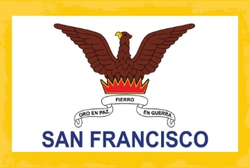 Picture of San Francisco, CA Flag- 4x6
