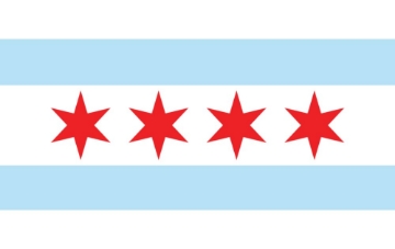 Picture of Chicago, IL Flag- 5x8