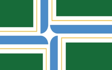 Picture of Portland, OR Flag- 5x8