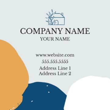 Picture of RE Business Card 8 - 2.5" x 2.5" Single Sided