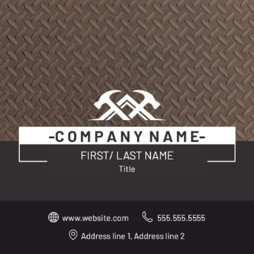 Picture of BC - Construction, Repair & Improvement 4 - 2.5" x 2.5" Single Sided