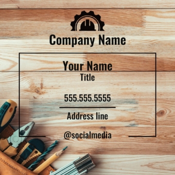 Picture of BC - Construction, Repair & Improvement 14 - 2.5" x 2.5" Single Sided