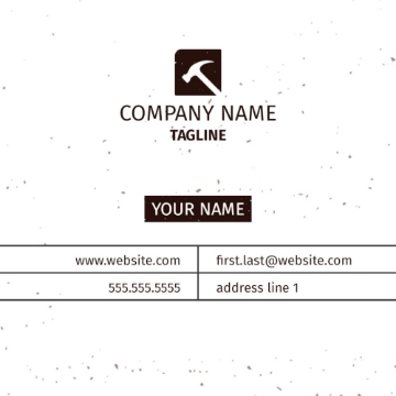 Picture of BC - Construction, Repair & Improvement 17 - 2.5" x 2.5" Single Sided