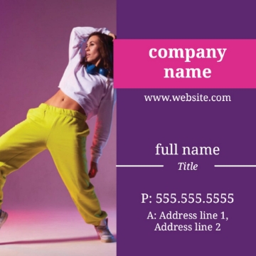 Picture of BC - Art, Design, & Entertainment 12 - 2.5" x 2.5" Single Sided