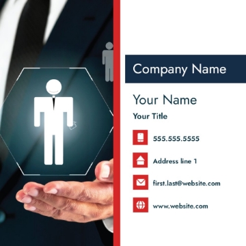 Picture of BC - Business Services 13 - 2.5" x 2.5" Single Sided