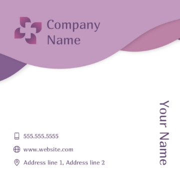 Picture of BC - Health & Social Services 12 - 2.5" x 2.5" Single Sided