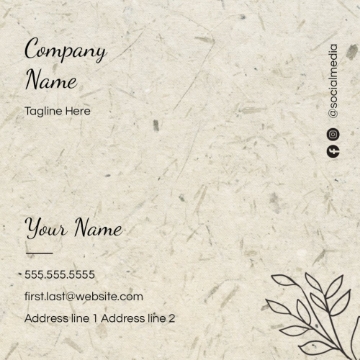 Picture of BC - Beauty & Spa 12 - 2.5" x 2.5" Single Sided