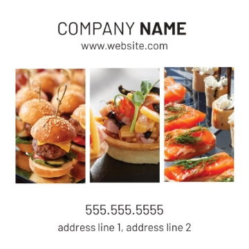 Picture of BC - Food & Beverage 2 - 2.5" x 2.5" Single Sided