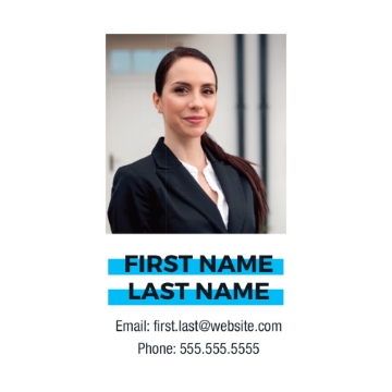 Picture of RE Business Card 4 - 2.5" x 2.5" Double Sided