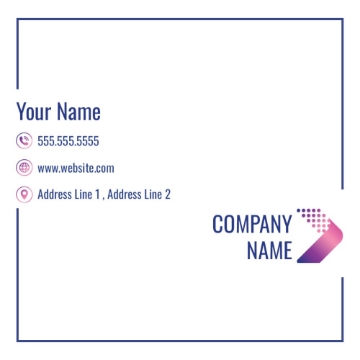 Picture of BC - Marketing & Communications 11 - 2.5" x 2.5" Single Sided