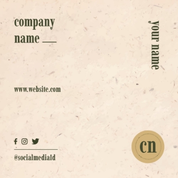 Picture of BC - Marketing & Communications 12 - 2.5" x 2.5" Single Sided