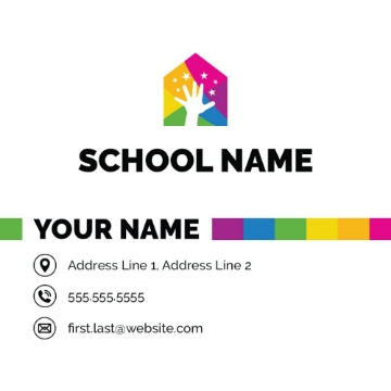 Picture of BC - Education & Child Care 4 - 2.5" x 2.5" Single Sided