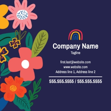 Picture of BC - Education & Child Care 15 - 2.5" x 2.5" Single Sided