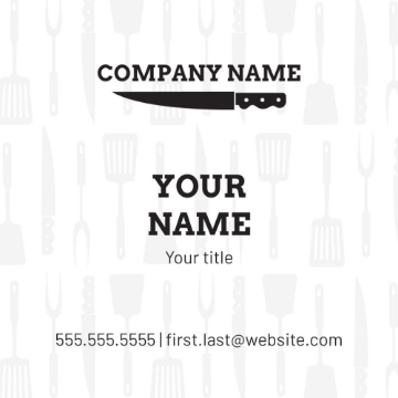 Picture of BC - Food & Beverage 4 - 2.5" x 2.5" Double Sided