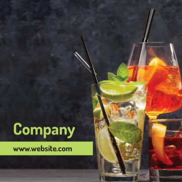 Picture of BC - Food & Beverage 10 - 2.5" x 2.5" Double Sided