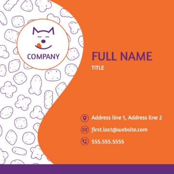 Picture of BC - Animals & Pet Care 4 - 2.5" x 2.5" Single Sided