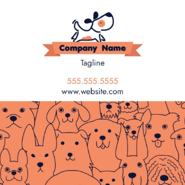 Picture of BC - Animals & Pet Care 8 - 2.5" x 2.5" Single Sided