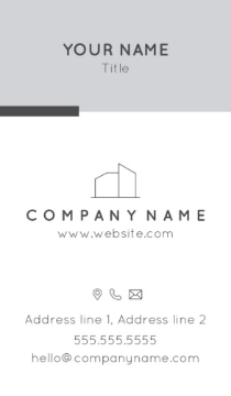 Picture of RE Business Card 1 - 3.5" x 2" Single Sided