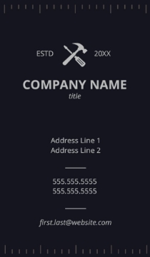 Picture of BC - Construction, Repair & Improvement 1 - 3.5" x 2" Single Sided