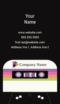 Picture of BC - Art, Design, & Entertainment 3 - 3.5" x 2" Single Sided