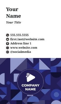 Picture of BC - Art, Design, & Entertainment 6 - 3.5" x 2" Single Sided