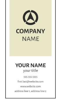 Picture of BC - Business Services 10 - 3.5" x 2" Single Sided