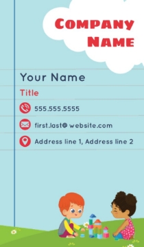 Picture of BC - Education & Child Care 13 - 3.5" x 2" Single Sided