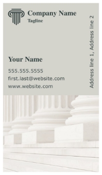 Picture of BC - Law, Public Safety & Politics 15 - 3.5" x 2" Single Sided